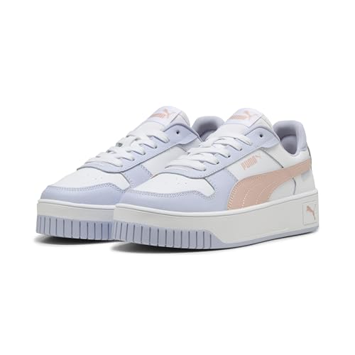 PUMA Damen Carina Street Sneaker, White-Rose Quartz-COOL Weather, 38.5 EU von PUMA