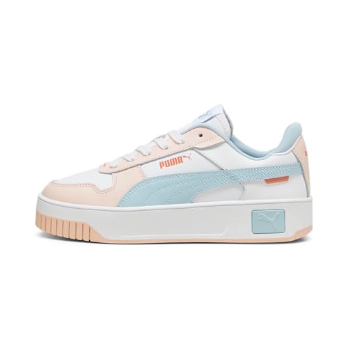 PUMA Damen Carina Street Sneakers, White-Frosted Dew-Island Pink, 37.5 EU PUMA Damen Carina Street Sneakers, White-Frosted Dew-Island Pink, 37.5 EU von PUMA