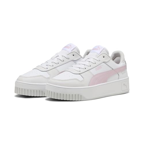 PUMA Damen Carina Street Sneakers 42, White Rose Mauve Feather Gray Pink PUMA Damen Carina Street Sneakers 42, White Rose Mauve Feather Gray Pink von PUMA