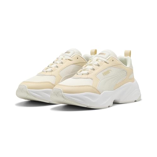 PUMA Damen Cassia 2.0 Sneaker, Warmweißes, dampfgraues Segeltuch, 40 EU von PUMA