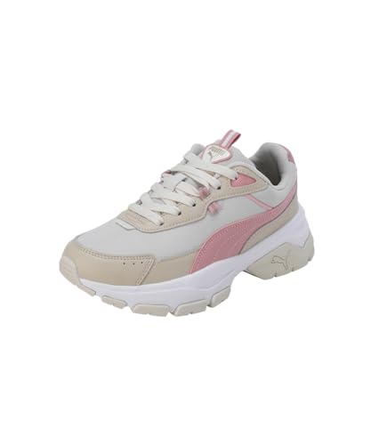 PUMA Damen Cassia Via Sneaker, Alpine Snow Future Pink Granola Gold, 42 EU von PUMA