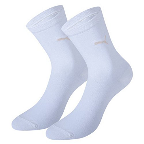 PUMA Damen Casual Socken Classic 6er Pack, Größe:39-42;Farbe:white von PUMA