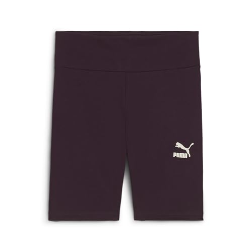 PUMA Damen Classics 7" Tights Shorts, Midnight Plum, Klein von PUMA