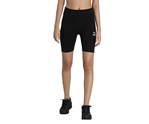 PUMA Damen Classics Radlerhose LBlack ┃Kurze Sporthose für Damen von PUMA