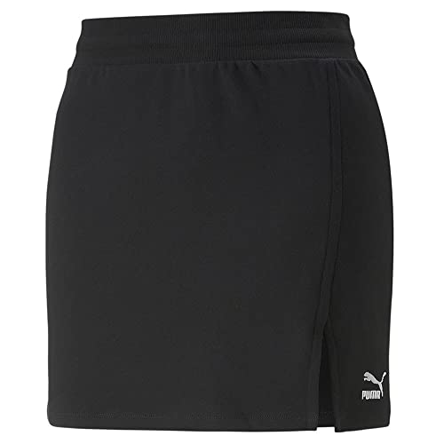 PUMA Damen Classics Skirt Tr Rock, schwarz, M von PUMA