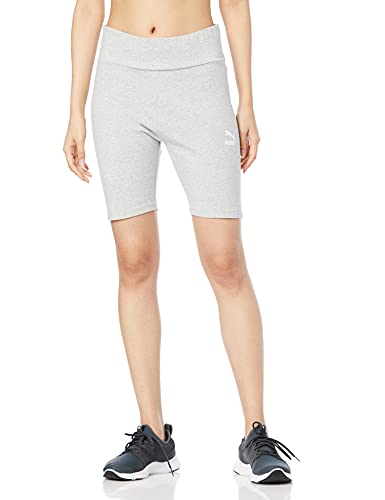 PUMA Damen Classics Tight Short, Hellgrau, Wärme, M von PUMA