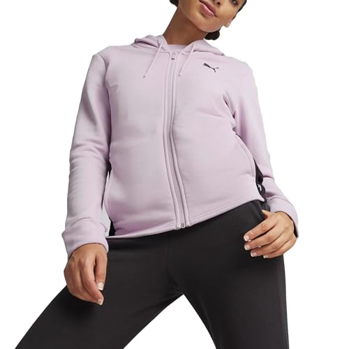 PUMA Damen Classics Trainingsanzug mit Kapuze MGrape Mist Purple von PUMA