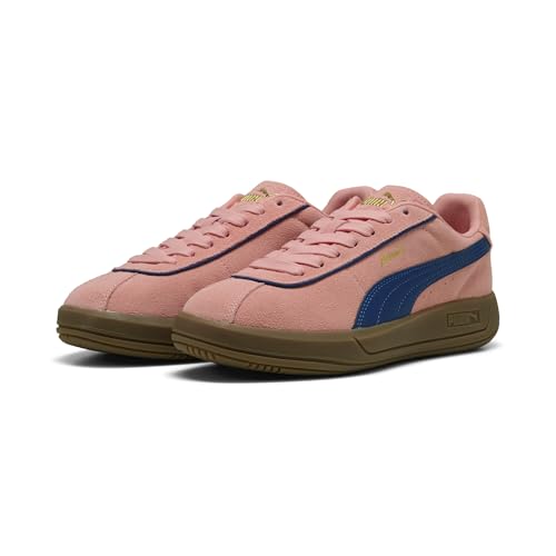 PUMA Damen Club KLASSIKA SD Sneaker, PINK Fruit-Blazing Blue Gold, 37.5 EU von PUMA