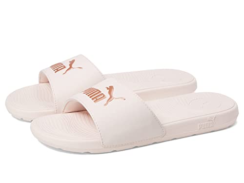 PUMA Damen Cool Cat Slide Sandale, Cloud Pink/Rose Gold, 40 EU von PUMA