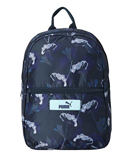 PUMA Damen Core Pop Backpack, Black-floral AOP, X von PUMA