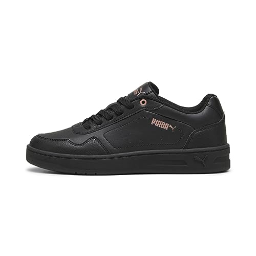 PUMA Damen Court Classy Turnschuhe, Puma Black Rose Gold, 36 EU von PUMA