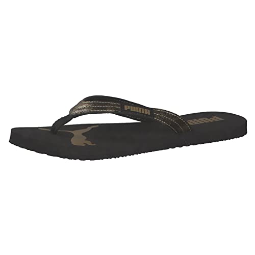 PUMA Damen Cozy Flip WNS Stardust Sandal, Black Team Gold, 39 EU PUMA Damen Cozy Flip WNS Stardust Sandal, Black Team Gold, 39 EU von PUMA