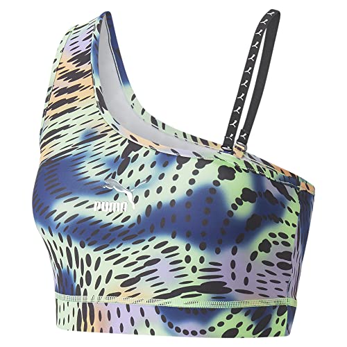 PUMA Damen Dare to Crop Top MBlack AOP von PUMA