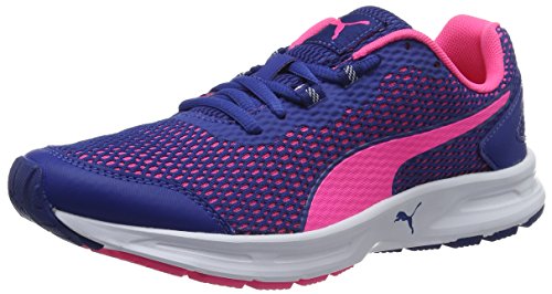 PUMA Damen Descendant v4 WN's Laufschuhe, True Blue-Knockout PINK von PUMA