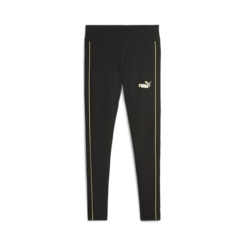 PUMA Damen ESS+ MINIMAL Gold Leggings MBlack von PUMA