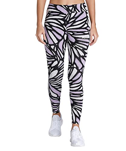 PUMA Damen ESS+ NOVA Shine Bedruckte Leggings SBlack von PUMA