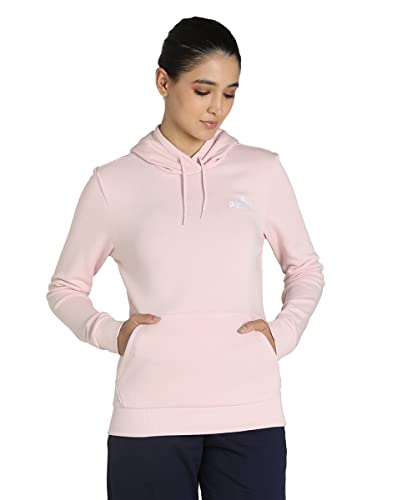 PUMA Damen ESS+ Strickjacke Hoodie Tr Sweatshirt, Pink, XS von PUMA