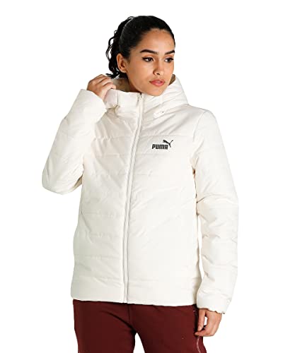 PUMA Damen ESS Hooded Padded Jacket Sweatshirt, Pristine, XS von PUMA