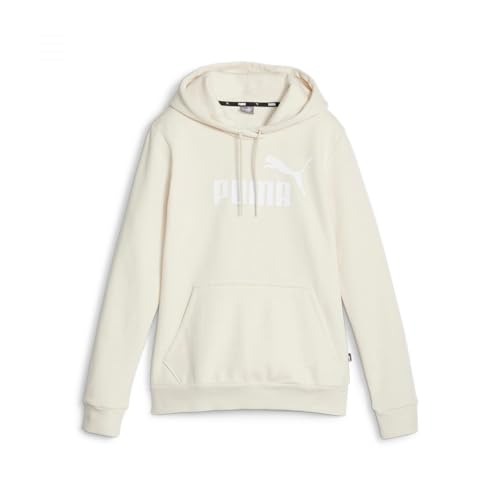 PUMA Damen ESS Logo Hoodie FL (S) Schweiß, Alpine Snow, M von PUMA