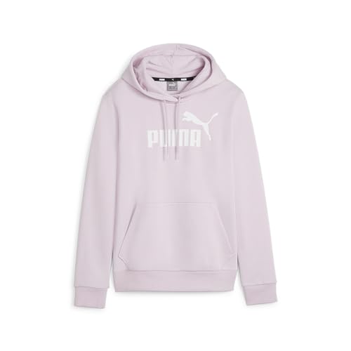 PUMA Damen ESS Logo Hoodie FL (S) Schweiß, Grape Mist, L von PUMA