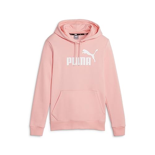 PUMA Damen Essentials Logo FL Hoodie XS Peach Smoothie Pink von PUMA