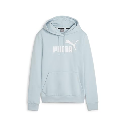 PUMA Damen ESS Logo Hoodie FL (S) Schweiß, Türkis Surf, L von PUMA