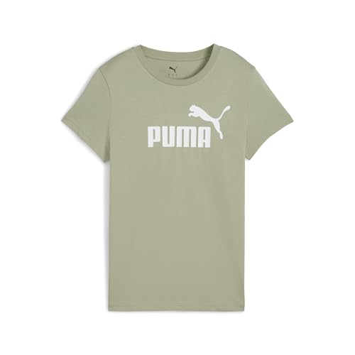 PUMA Damen ESS No. 1 Logo T-Shirt M, Lux Army Green von PUMA