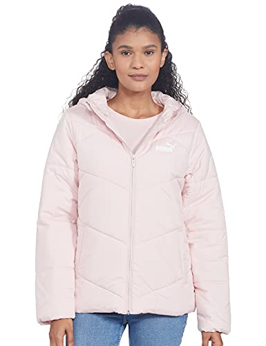 PUMA Damen ESS Padded Jacket Jacke, Lotus, M von PUMA