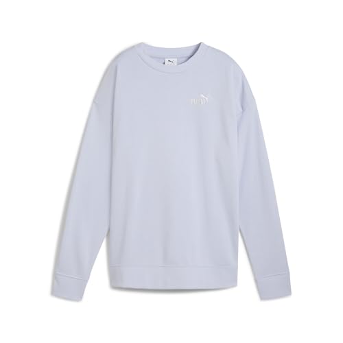 PUMA Damen ESS Small No. 1 Logo Relaxed Sweatshirt mit Rundhalsausschnitt S, Cool Weather Blue von PUMA