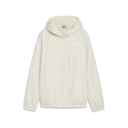 PUMA Damen ESS Solid Windbreaker Coat, Alpine Snow White, XS von PUMA