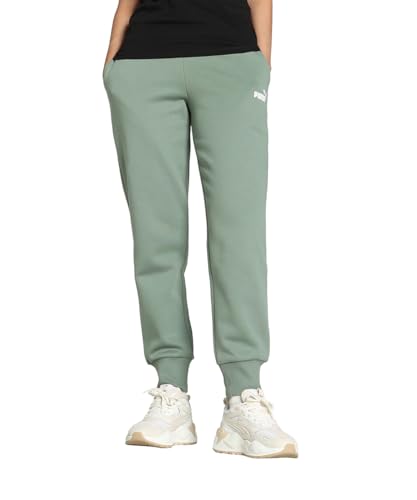 PUMA Damen ESS Sweatpants FL Cl (S) Strickhose, Eukalyptus, XS von PUMA