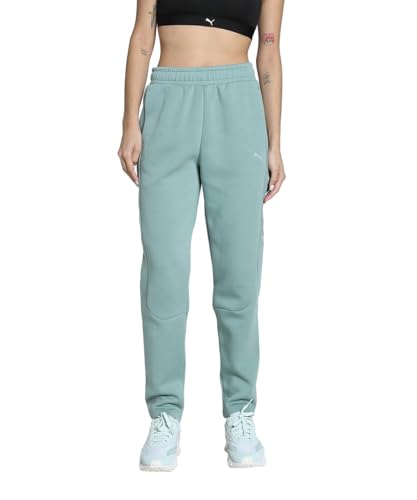 PUMA Damen EVOSTRIPE Jogginghose L, Green Moon von PUMA