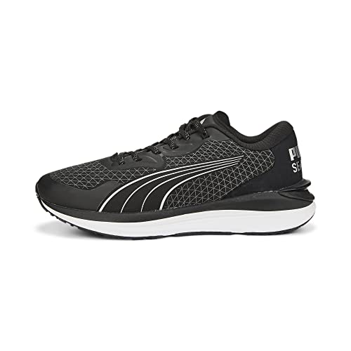 PUMA Damen Electrify Nitro 2 WTR WNS Laufschuh, Black-Metallic Silver, 37 EU von PUMA