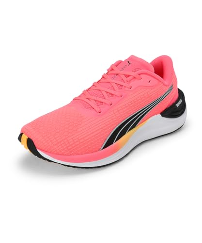 PUMA Damen Electrify Nitro 3 FADE WNS Road Running Shoe, Sun Stream-Sunset Glow White, 37.5 EU von PUMA