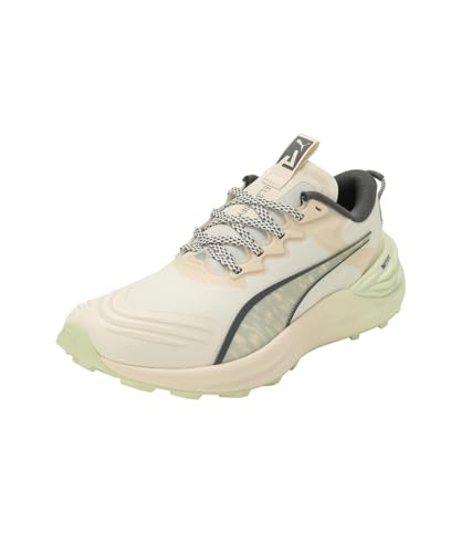 Puma Women Electrify Nitro 3 Tr Wns Road Running Shoes, Green Illusion-Sugared Almond-Turquoise Surf, 37.5 EU von PUMA