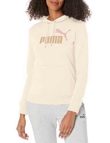 PUMA Damen Essentials Fleece Hoodie, Alpiner Schnee, XL von PUMA