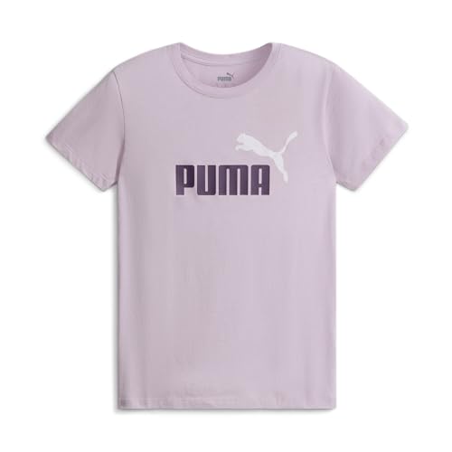PUMA Damen Essentials Logo (Available in Plus Sizes) T-Shirt, Grape Mist, 3X von PUMA