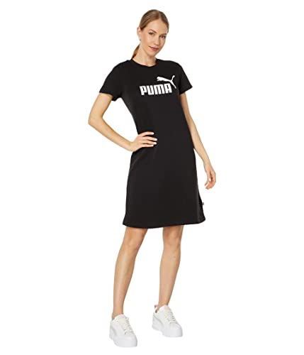 PUMA Damen Essentials Logo Kleid, Schwarz, Klein von PUMA