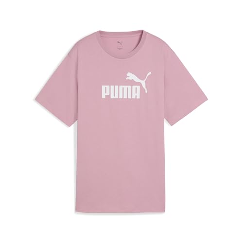 PUMA Damen Essentials No. 1 Logo Relaxed T-Shirt XL, Poised Pink von PUMA