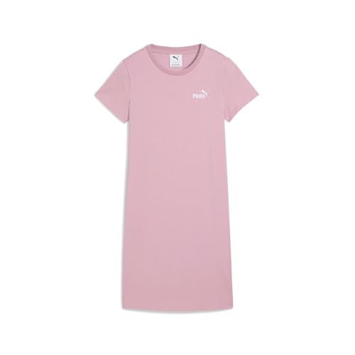PUMA Damen Essentials Small Logo Slim Fit T-Shirt Kleid, Poised Pink Ah25, Mittel PUMA Damen Essentials Small Logo Slim Fit T-Shirt Kleid, Poised Pink Ah25, Mittel von PUMA