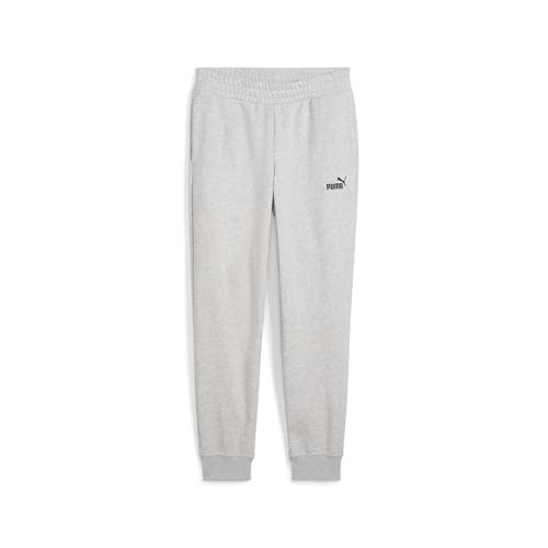 PUMA Damen Essentials Small No. 1 Logo Jogginghose L, Light Gray Heather von PUMA