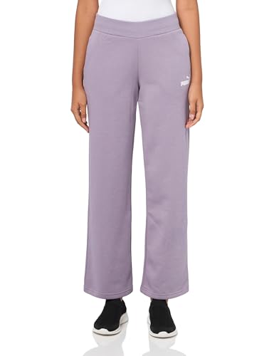 PUMA Damen Essentials Straight Leg Fleece Sweatpants Trainingshose, Pale Plum Aw24, X-Klein von PUMA