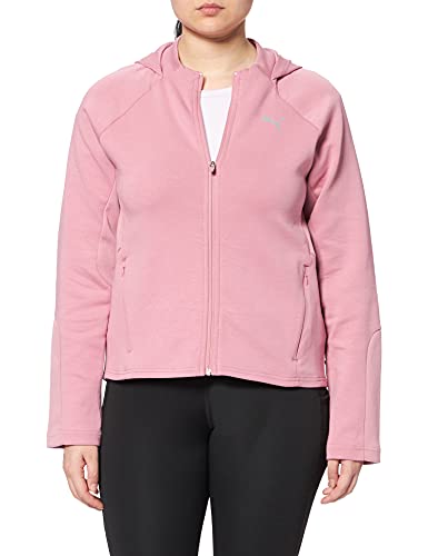 Puma Damen Evostripe Full-Zip Hoodie Foxglove Fleecejacke, M von PUMA