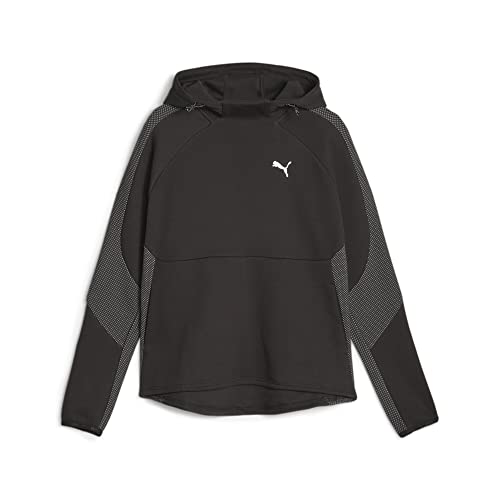 PUMA Damen Evostripe Hoodie Sweat, Schwarz, M von PUMA