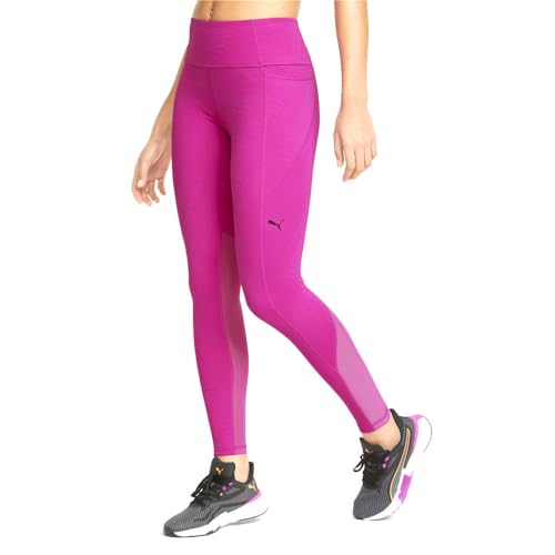 PUMA Damen Flawless High Waist 7/8 Tight Strumpfhose, Pink (Rosa), XS von PUMA