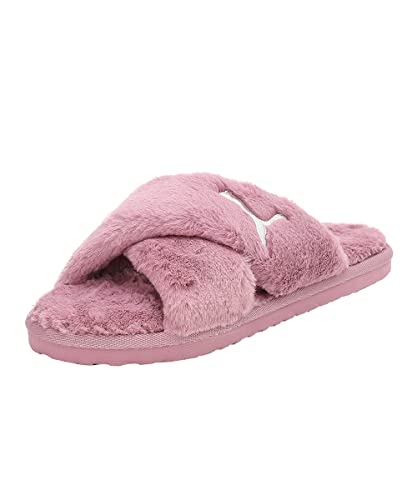 PUMA Damen Fluff X Strap Sandal, Pale Grape White, 35.5 EU von PUMA