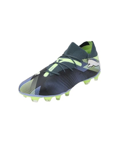 PUMA Future 7 Match FG/AG WN's Soccer Shoe, Gray Skies White-Fizzy Apple, 40 EU von PUMA