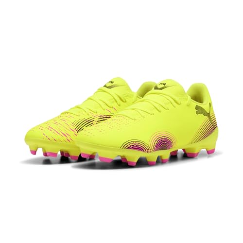 PUMA Damen Future 8 Play FG/AG WN's Fussballschuh, Yellow ALERT Black-Sun Struck, 40.5 EU von PUMA