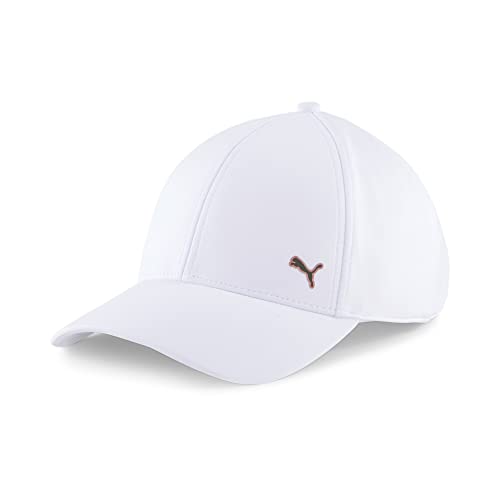 PUMA Damen Golfkappe, bright white, Einheitsgröße von PUMA