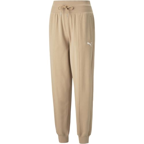 PUMA Damen HER Hochgeschnittene Hose LDusty Tan Beige von PUMA